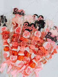 Barbie themed Candy Kabob Party Favors! 🍭🤣 Include date you need to insure delivery.  Made to order