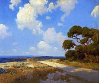 Julian Onderdonk "Hill Country Lane", 1911