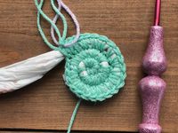 Recycled Scrap Yarn and Plarn Crochet Basket - A Crafty Concept