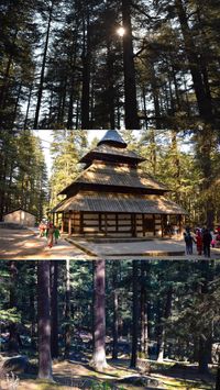 Hindu temple in Manali, Himachal Pradesh