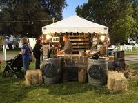 Rustic country market stall. Gledswood Homestead & Winery, Catherine Field www.gledswood.com.au