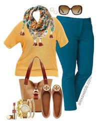 Plus Size Fall Transition Work Outfit - Plus Size Fashion for Women - alexawebb.com #alexawebb #plussize