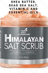 I love Himalayan Salt. I add it to my bath a few times a week.  I honestly feel like it helps cellulite, dry skin and it works as a detox. It moisturizes and gives my skin a glow.