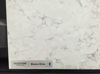 Silestone blanco Orion quartz counter top