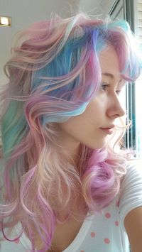 Get ready to indulge your sweet tooth and satisfy your craving for stunning hair with these 32 dreamy cotton candy hairstyles. These delectable looks feature soft, pastel hues that blend seamlessly, creating a mesmerizing effect