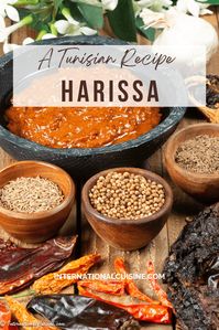 This Tunisian Harissa recipe is a fiery condiment that is sure to delight your taste buds.