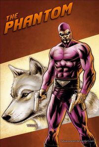 The Last Phantom 09 Colors by FabianoNeves.deviantart.com - The Phantom - pulp fiction superhero