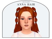 The Sims Resource - Anna Hair (Children)