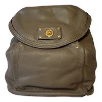 Leather backpack Marc by Marc Jacobs Grey in Leather - 27835586