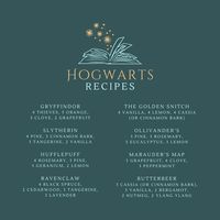 Harry potter themed essential oil blends. Get an extra 10% off when click my link and use code “shareyl”