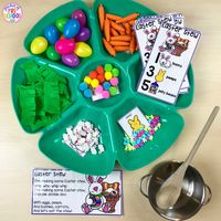 Easter Stew! Counting brews and stews is a FUN, hands-on way to develop counting concepts and skills with preschool, pre-k, tk, and kindergarten students!