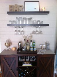 Life with the Beverly's: Our House: Bar Area