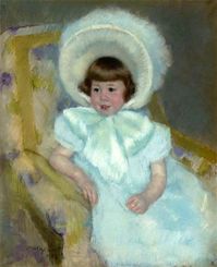 Mary Cassatt "Portrait of Louise Aurora, Child Villeboeuf", 1902