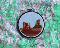 Monument Valley, Navajo Tribal Park - 4 inch