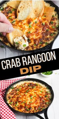 Easy crab rangoon dip recipe is a warm appetizer that is usually baked. But it’s best to do it in the air fryer when you are making a smaller amount of this cheesy dip.