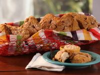 Pumpkin-Cranberry Scones with Whipped Maple Butter Recipe | Bobby Flay | Food Network