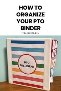 Let's take your mess of PTO papers and records and turn them into an organized binder and powerful planner that'll make your term so much easier!