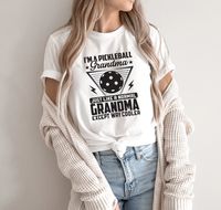 Funny Pickleball Shirt for Grandma Pickleball Tshirt for Her - Etsy Philippines