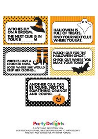 How to Do a Halloween Treasure Hunt | Party Delights Blog