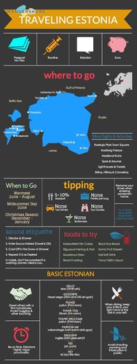 Estonia Travel Cheatsheet