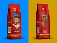 Biji Coffee Branding & Packaging by Apus Agency – Inspiration Grid | Design Inspiration #coffeebrands