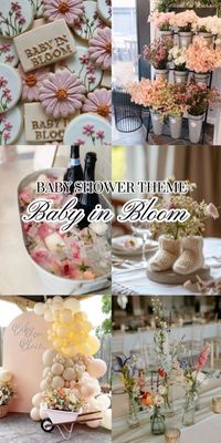 The "Baby in Bloom" flower theme is perfect for a bright and cheerful baby shower! It celebrates the upcoming arrival with vibrant floral decor, fresh blooms, and a garden-inspired atmosphere. This theme adds a touch of natural beauty and joy, making it a lovely and uplifting way to welcome the new baby.