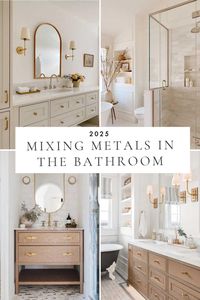 A Simple Guide to Mixing Metals in the Bathroom – jane at home