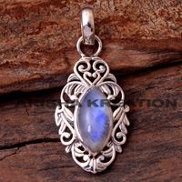 Rainbow Moonstone Marquise Shape Gemstone Pendant For Gift - 925 Sterling Silver Handmade Pendant Jewelry Length 1.6" - ap5025 ( Stamped 925 ) MATERIAL - 925 STERLING SILVER GEMSTONE - Moonstone  PENDANT SIZE - 1.6" PENDANT WEIGHT - 5.8 GRAMS   COLOR - White STONE SIZE - 16 x 8 MM Occasion:   Birthday gift, Valentine's Day Gift, Anniversary Gift, Wedding Gift, Engagement Gift, Christmas Gift, Gift For Her, Gift For mom, graduation gift, New Year Gift, Thanksgiving Gift, Housewarming Gift Silver: