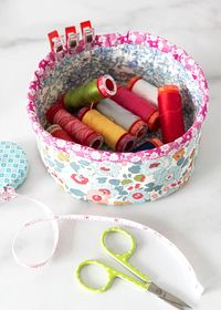 Charming Round Baskets Have so Many Uses - Quilting Digest