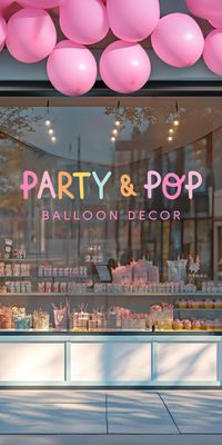 Fun, playful pink balloon logo for party planner or balloon artist! Perfect for a balloon artist, balloon stylist, or party planner looking to elevate their brand. This bright and cheerful branding captures the creativity of balloon decor, making it ideal for any balloon business. Complete with a unique logo and cohesive design, it’s perfect for social media, web design, and more. #BalloonArtist #BalloonStylist #LogoDesign #Branding #WebDesign #PartyPlanner #softplay #bouncehouse