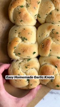 In this post, you'll learn how to make these easy garlic knots, made from scratch with simple ingredients. Perfect as a side dish for Thanksgiving, Christmas, or any holiday dinner, these homemade bread are soft, buttery, and packed with garlic flavor. Serve them with steak, BBQ, or as appetizers for your next party. Quick to prepare and perfect for feeding a crowd, these garlic knots are a versatile addition to any meal. Read the recipe at bakewithzoha.com