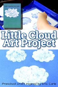 Cloud Craft Inspired By Eric Carle | Kids Activities Blog