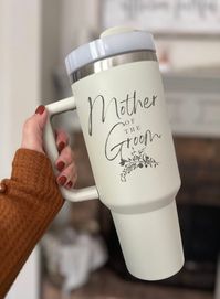 Celebrate the special role your parents play in your wedding day with our beautifully engraved, custom tumblers - the perfect keepsake for both the mother of the groom and the father of the bride. Handcrafted with love, each tumbler is personalized to become a unique memento of your special day, a gift that they will cherish every time they take a sip. Our custom tumblers are not just gifts; they are a warm hug, a thank you, and a tangible reminder of a day filled with love and joy. Designed with precision and care, the laser engraving on each tumbler is meant to last as long as the memories of your wedding day. Whether it's for a morning coffee or an evening tea, this tumbler will bring a smile to their faces, reminding them of the special bond you share. Perfect for the father of the bri