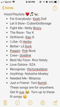 Hood Playlist . Follow me for more: mspinterestprincess ✨