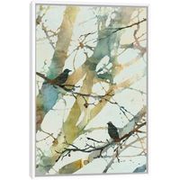 Botanical Birds II by Carol Robinson arrives ready to hang, with hanging accessories included and no additional framing required. Every canvas print is hand-crafted in the USA, made on-demand at iCanvas, and expertly stretched around 100% North American Pine wood stretcher bars.