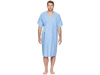 CareWear The Patient Gown by CareWear X Parsons (Blue) Clothing. The CareWear X Parsons Patient Gown offers full coverage front to back and ease of use. The Patient Gown offers an all-in-one solution for patients  caregivers and medical teams. Proprietary design provides backside coverage  holding fabric in place while still providing access where needed. Soft  breathable cotton-poly blend built for maximum comfort. Front-w #CareWear #Apparel #Top #GeneralTop #Blue