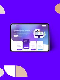 Homepage Tablet Mockup Tile