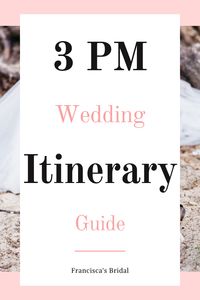 This 3 PM wedding day itinerary will guide you through developing your wedding day timeline that will ensure your special day unfolds seamlessly, leaving you and your guests with unforgettable memories! | Wedding planning checklist | Wedding planning timeline | Wedding planning tips | Wedding timeline | Planning a wedding | Wedding planner checklist | Wedding timeline checklist | Wedding itinerary | Wedding itinerary ideas | 3pm wedding itinerary | Wedding day itinerary |