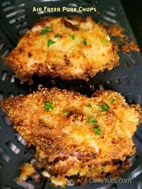 How to Make the Juiciest Air Fryer Pork Chops - Daily Yum