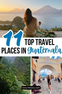 Explore the beauty of Guatemala with our guide to the 11 top travel destinations! From ancient Mayan ruins to stunning natural landscapes, discover the must-see places that make Guatemala a traveler's paradise.