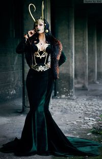 Such a gorgeous genderbent Loki cosplay. I love the formal gown! - 10 Lady Loki Cosplays