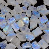 Natural Moonstone Crystals Rough Stone, Raw Crystals and Gemstone 12 to18mm HY03