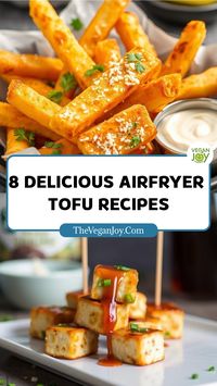 From savory to sweet: Explore 8 versatile airfryer tofu dishes