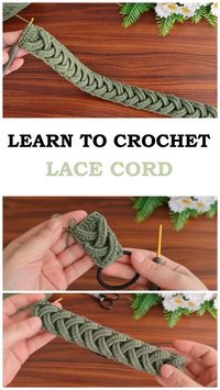 Crochet lace cord, a delicate and intricate strand crafted through the art of crocheting,  enhances a wide range of crafting projects. Its fine texture adds a touch of sophistication to jewelry making and beautifully frames the edges of various creations.