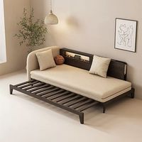 Pull Out Sofa Bed with Backrest and Single Armrest – SPS FURNTIURE