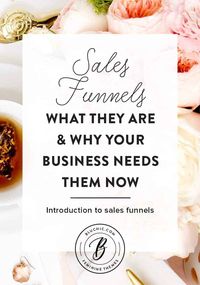 Learn all about what sales funnels are and why your business needs them from Bluchic - introduction to sales funnels