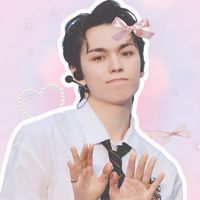 vernon seventeen soft coquette edit pink icon pfp dolly 🎀🎀