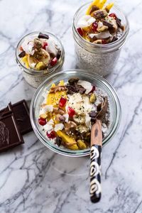 Coconut Almond Cream Chia Pudding | Half Baked Harvest