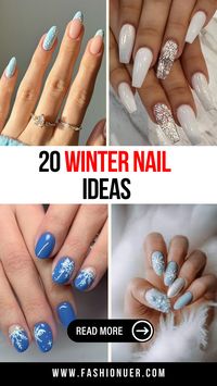 Reinvent your look with winter nail ideas that feature intricate designs and colors. These cold-season nail designs include snowflake-inspired nail art and glittery themes. Experiment with elegant winter manicures perfect for the holidays. Embrace winter-themed nail trends to elevate your style. Let your nails steal the show this season!