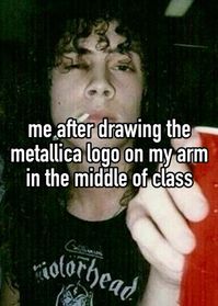 #mine #kirkhammett #metallica #metal #kirk #school